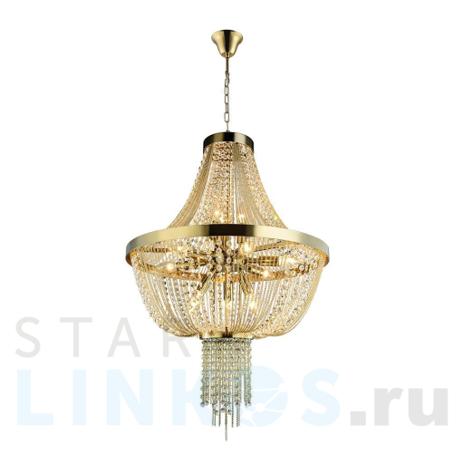 Купить Подвесная люстра Lumien Hall Лиссоне LH0043/12P-GDCG за 52 220 руб. в Туле Купить с доставкой Подвесная люстра Lumien Hall Лиссоне LH0043/12P-GDCG в Туле