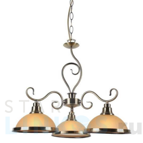 Купить Подвесная люстра Arte Lamp Safari A6905LM-3AB за 9 990 руб. в Туле Купить с доставкой Подвесная люстра Arte Lamp Safari A6905LM-3AB в Туле