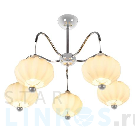 Купить Потолочная люстра MyFar Katrin MR1811-5C за 13 895 руб. в Туле фото 2 Купить с доставкой Потолочная люстра MyFar Katrin MR1811-5C в Туле фото 2
