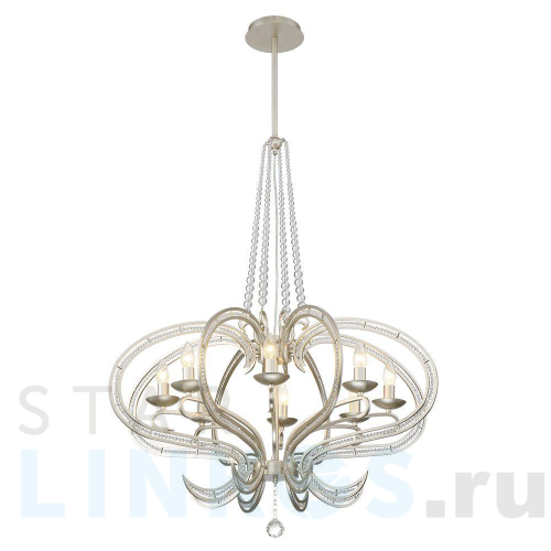 Купить Подвесная люстра Lumien Hall Хилер 2026/8P-CGSL за 34 816 руб. в Туле Купить с доставкой Подвесная люстра Lumien Hall Хилер 2026/8P-CGSL в Туле