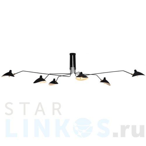 Купить Потолочная люстра Lussole Loft GRLSP-9562 за 42 575 руб. в Туле Купить с доставкой Потолочная люстра Lussole Loft GRLSP-9562 в Туле