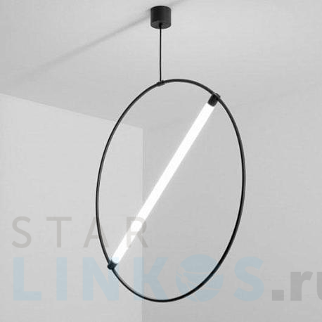 Купить Подвесной светодиодный светильник Siled Truba Hoop 7373001 за 32 500 руб. в Туле фото 2 Купить с доставкой Подвесной светодиодный светильник Siled Truba Hoop 7373001 в Туле фото 2