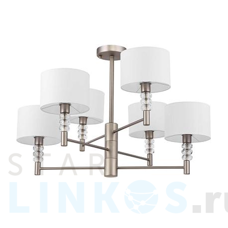 Купить Потолочная люстра Maytoni Lincoln MOD527PL-06N за 27 390 руб. в Туле фото 2 Купить с доставкой Потолочная люстра Maytoni Lincoln MOD527PL-06N в Туле фото 2