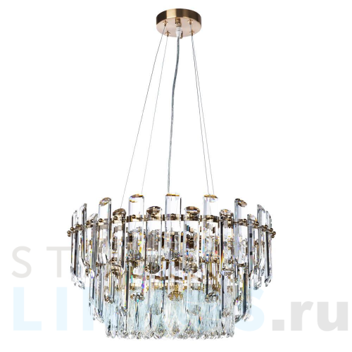 Купить с доставкой Подвесная люстра Divinare Bellatrix 3510/17 LM-11 в Туле