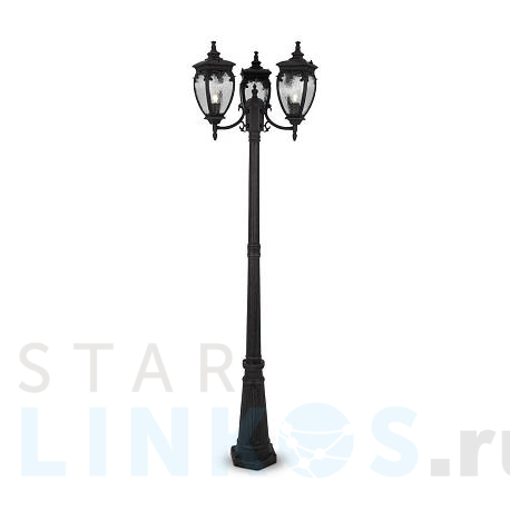 Купить Садово-парковый светильник Maytoni Fleur O414FL-03BZ за 31 531 руб. в Туле фото 2 Купить с доставкой Садово-парковый светильник Maytoni Fleur O414FL-03BZ в Туле фото 2