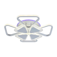 Купить Потолочная светодиодная люстра Profit Light 5890/4+4A WHT в Туле