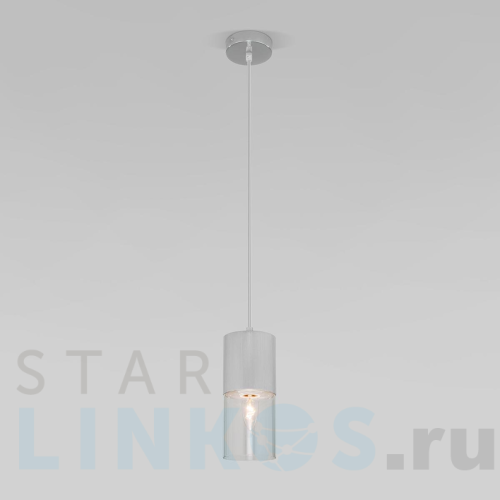 Купить Подвесной светильник Eurosvet Hosk 50233/1 серебро за 5 380 руб. в Туле Купить с доставкой Подвесной светильник Eurosvet Hosk 50233/1 серебро в Туле