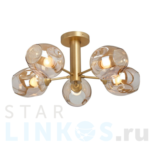 Купить с доставкой Потолочная люстра Vitaluce V3956-8/5PL в Туле