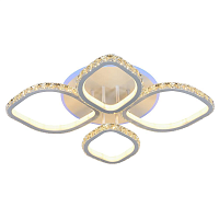 Купить Потолочная светодиодная люстра Profit Light 8022/2+2 WHT в Туле