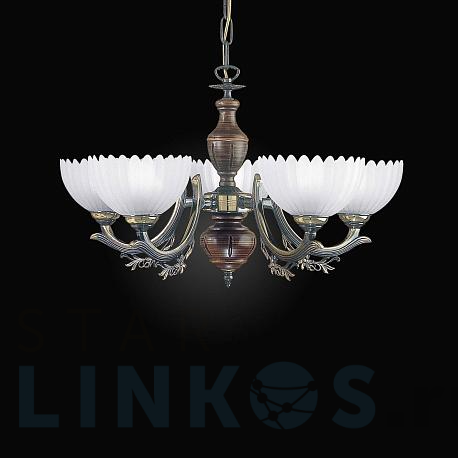 Купить Подвесная люстра Reccagni Angelo L.2805/5 за 43 457 руб. в Туле фото 2 Купить с доставкой Подвесная люстра Reccagni Angelo L.2805/5 в Туле фото 2