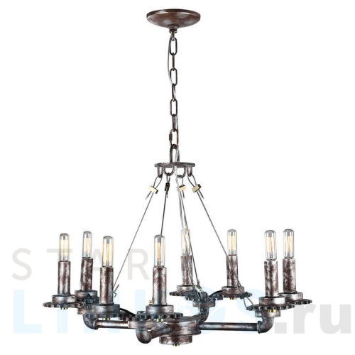 Купить Подвесная люстра Lussole Loft LSP-9378 за 33 705 руб. в Туле Купить с доставкой Подвесная люстра Lussole Loft LSP-9378 в Туле