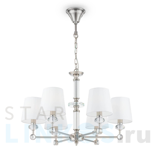 Купить Подвесная люстра Maytoni Riverside MOD018PL-06CH за 39 790 руб. в Туле Купить с доставкой Подвесная люстра Maytoni Riverside MOD018PL-06CH в Туле