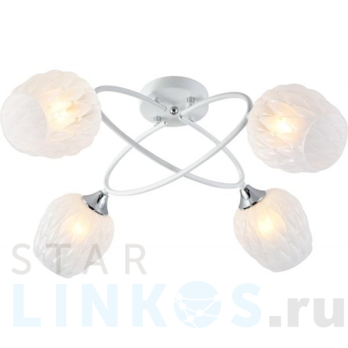 Купить с доставкой Потолочная люстра Rivoli Hettie 3136-304 Б0055381 в Туле