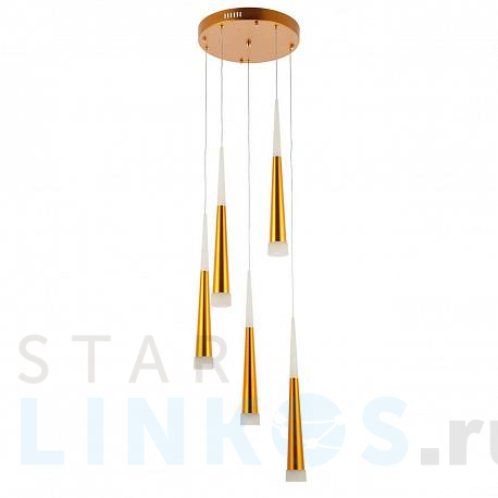 Купить Подвесной светодиодный светильник Evoluce Orpelo SLE200103-05 за 14 810 руб. в Туле фото 2 Купить с доставкой Подвесной светодиодный светильник Evoluce Orpelo SLE200103-05 в Туле фото 2