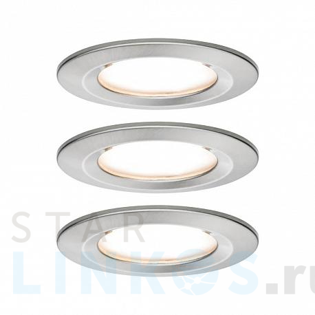 Купить Встраиваемый светодиодный светильник Paulmann Nova Coin 93494 за 10 830 руб. в Туле фото 2 Купить с доставкой Встраиваемый светодиодный светильник Paulmann Nova Coin 93494 в Туле фото 2