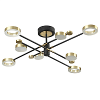 Купить Потолочная светодиодная люстра Odeon Light Midcent Denzel 4321/63CL в Туле