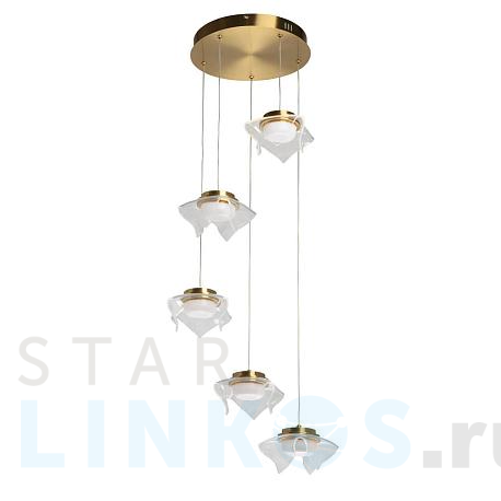 Купить Подвесная светодиодная люстра De Markt Ауксис 7 722012205 за 19 770 руб. в Туле фото 2 Купить с доставкой Подвесная светодиодная люстра De Markt Ауксис 7 722012205 в Туле фото 2