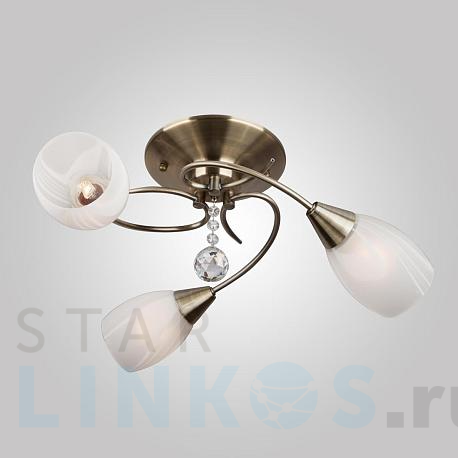 Купить Подвесная люстра Eurosvet 30100/3 античная бронза за 7 930 руб. в Туле фото 2 Купить с доставкой Подвесная люстра Eurosvet 30100/3 античная бронза в Туле фото 2