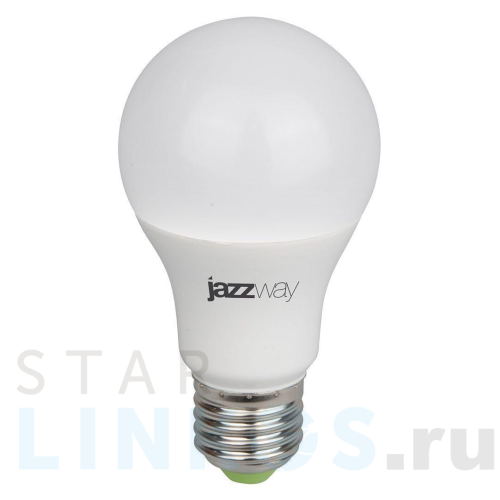 Купить с доставкой Лампа светодиодная для растений Jazzway Agro E27 9W прозрачная 5002395 в Туле