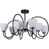 Купить Потолочная люстра Reluce 01269-0.3-08 BK+CR в Туле