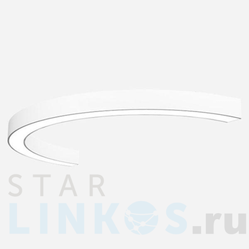 Купить Потолочный светодиодный светильник Siled Nimbus-Half 7372261 за 27 500 руб. в Туле Купить с доставкой Потолочный светодиодный светильник Siled Nimbus-Half 7372261 в Туле