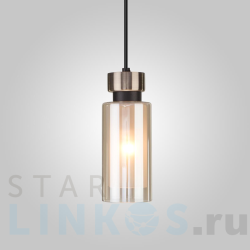 Купить с доставкой Подвесной светильник Eurosvet Amado 50115/1 черный в Туле