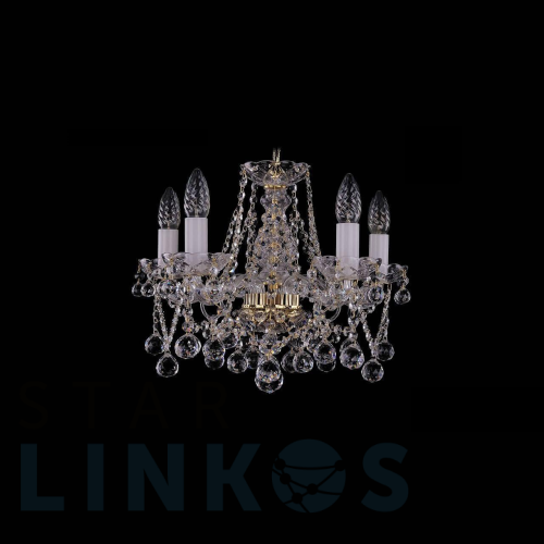 Купить Подвесная люстра Bohemia Ivele 1413/5/141 G за 24 213 руб. в Туле Купить с доставкой Подвесная люстра Bohemia Ivele 1413/5/141 G в Туле