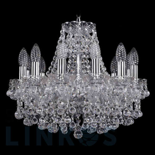 Купить Подвесная люстра Bohemia Ivele 1409/12/141 Ni за 45 874 руб. в Туле Купить с доставкой Подвесная люстра Bohemia Ivele 1409/12/141 Ni в Туле