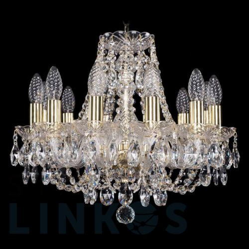 Купить Подвесная люстра Bohemia Ivele 1406/12/141 G за 79 280 руб. в Туле Купить с доставкой Подвесная люстра Bohemia Ivele 1406/12/141 G в Туле