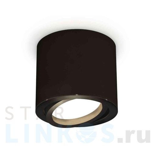 Купить с доставкой Комплект накладного светильника Ambrella light Techno Spot XS7402001 SBK/PBK черный песок/черный полированный (C7402, N7002) в Туле