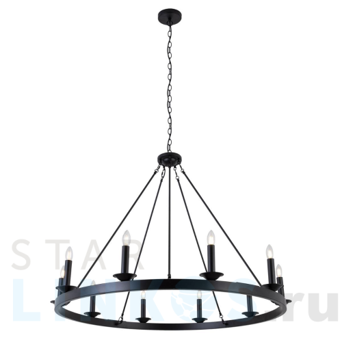 Купить Подвесная люстра Lussole Loft CARROLLTON LSP-8735 за 53 899 руб. в Туле Купить с доставкой Подвесная люстра Lussole Loft CARROLLTON LSP-8735 в Туле