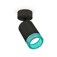 Купить Комплект накладного светильника Ambrella light Techno Spot XM6313004 SBK/BL черный песок/голубой (A2210, C6313, N6153) в Туле