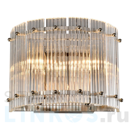 Купить Настенный светильник iLamp Silverstone W9503-2 NIC за 15 590 руб. в Туле Купить с доставкой Настенный светильник iLamp Silverstone W9503-2 NIC в Туле