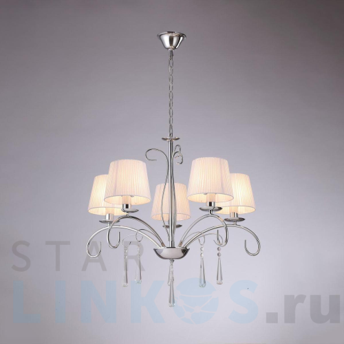 Купить Подвесная люстра Moderli Aramco V2601-5P за 16 990 руб. в Туле Купить с доставкой Подвесная люстра Moderli Aramco V2601-5P в Туле