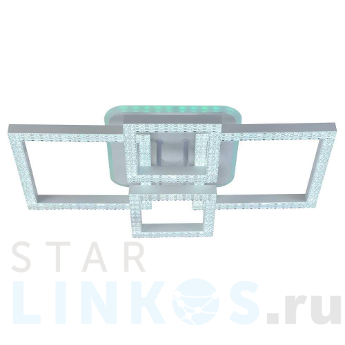 Купить Потолочная светодиодная люстра Profit Light 5878/4 WHT за 7 327 руб. в Туле Купить с доставкой Потолочная светодиодная люстра Profit Light 5878/4 WHT в Туле