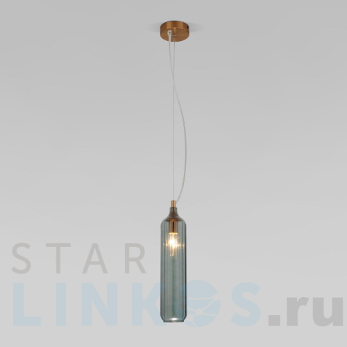 Купить с доставкой Подвесной светильник Eurosvet Siesta 50252/1 синий в Туле