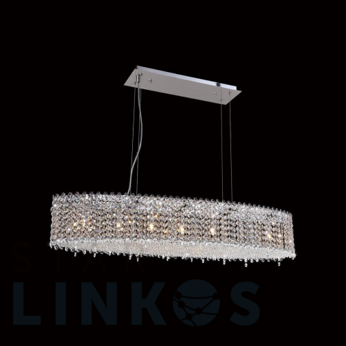 Купить Подвесной светильник Crystal Lux Eternidat SP7 Chrome за 60 700 руб. в Туле Купить с доставкой Подвесной светильник Crystal Lux Eternidat SP7 Chrome в Туле