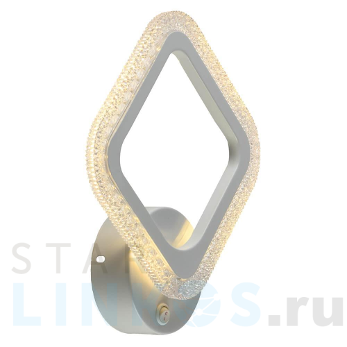 Купить Настенный светодиодный светильник Profit Light 8087/1W WHT за 1 326 руб. в Туле Купить с доставкой Настенный светодиодный светильник Profit Light 8087/1W WHT в Туле