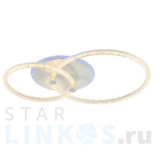 Купить Потолочная светодиодная люстра Profit Light 8024/2 WHT за 5 202 руб. в Туле Купить с доставкой Потолочная светодиодная люстра Profit Light 8024/2 WHT в Туле