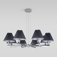 Купить Подвесная люстра Eurosvet Peony 60136/8 хром/графит в Туле