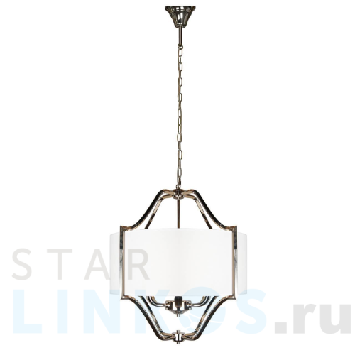 Купить Подвесная люстра iLamp Divole P2442-6 Nickel за 38 690 руб. в Туле Купить с доставкой Подвесная люстра iLamp Divole P2442-6 Nickel в Туле