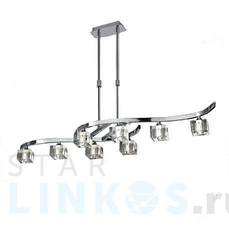 Купить Подвесная люстра Mantra Cuadrax 0966 за 74 755 руб. в Туле фото 2 Купить с доставкой Подвесная люстра Mantra Cuadrax 0966 в Туле фото 2