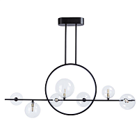 Купить Подвесная светодиодная люстра Arte Lamp Saturn A7791SP-59BK в Туле