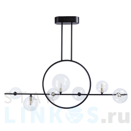 Купить Подвесная светодиодная люстра Arte Lamp Saturn A7791SP-59BK за 37 990 руб. в Туле Купить с доставкой Подвесная светодиодная люстра Arte Lamp Saturn A7791SP-59BK в Туле
