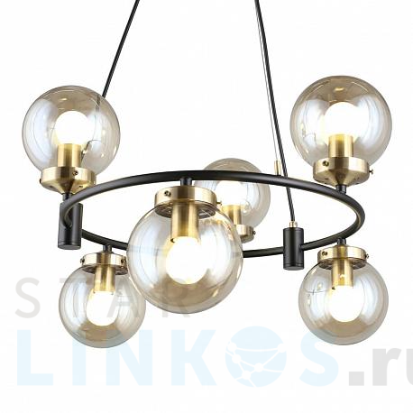 Купить Подвесная люстра Omnilux Sorrento OML-94003-06 за 13 890 руб. в Туле фото 2 Купить с доставкой Подвесная люстра Omnilux Sorrento OML-94003-06 в Туле фото 2