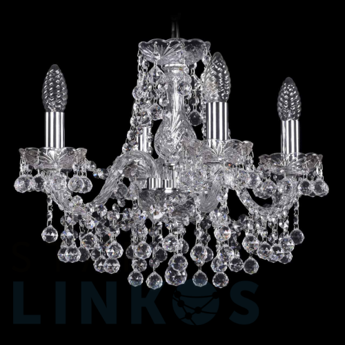 Купить с доставкой Подвесная люстра Bohemia Ivele 1409/4/141 Ni в Туле