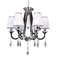 Купить Подвесная люстра Lumina Deco Milesia LDP 8926-6 WT+CHR в Туле