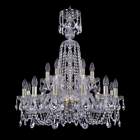 Купить Подвесная люстра Bohemia Ivele 1402/12+6/240/XL-77 G в Туле