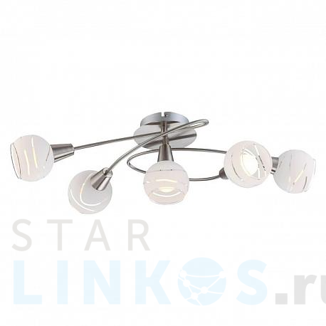 Купить Потолочная люстра Globo Elliott 54341-5O за 15 430 руб. в Туле фото 2 Купить с доставкой Потолочная люстра Globo Elliott 54341-5O в Туле фото 2