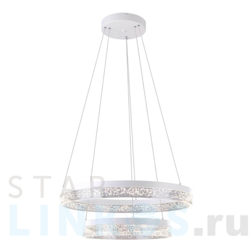 Купить Подвесная светодиодная люстра Globo Smitty 68225-60 за 65 360 руб. в Туле Купить с доставкой Подвесная светодиодная люстра Globo Smitty 68225-60 в Туле